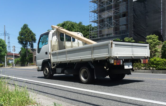 トラックのロープの結び方(1) 南京結び