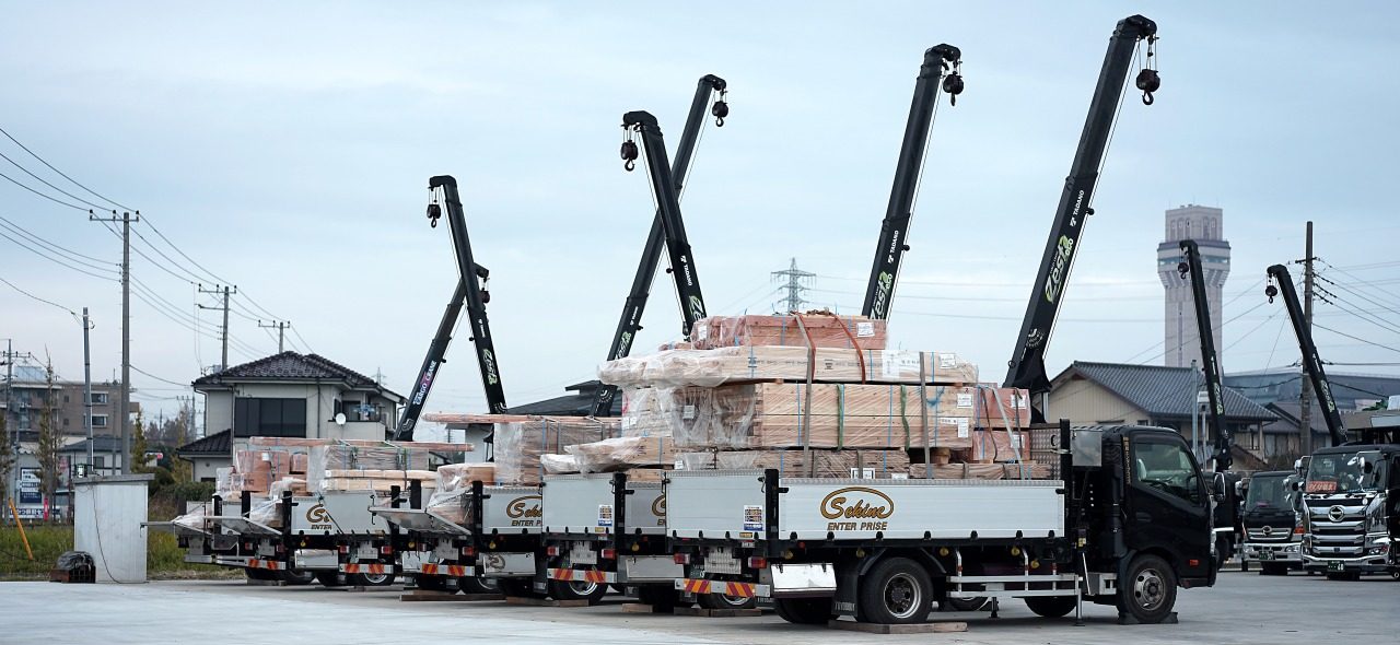 建築専属配送イメージ