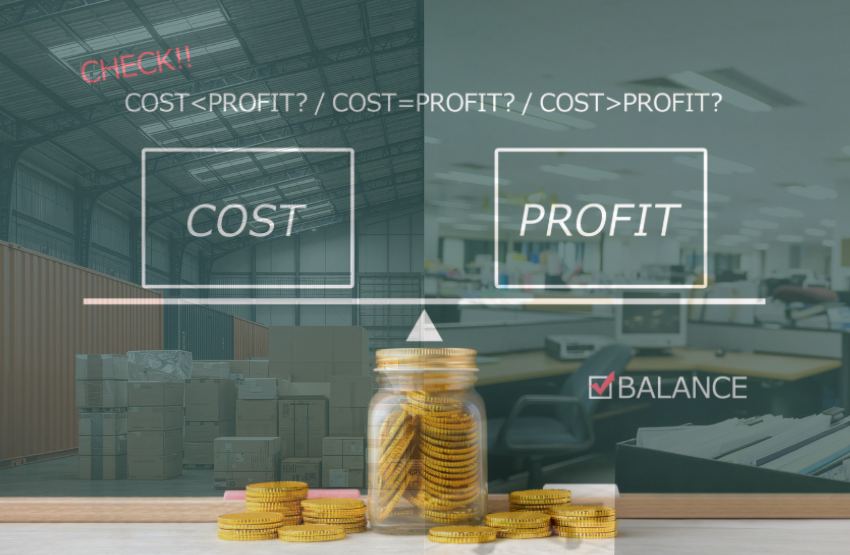 利益率が逆転するボーダーライン　関根エンタープライズ